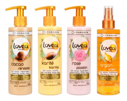 Lovea Nature Body Lotions & Dry Oil